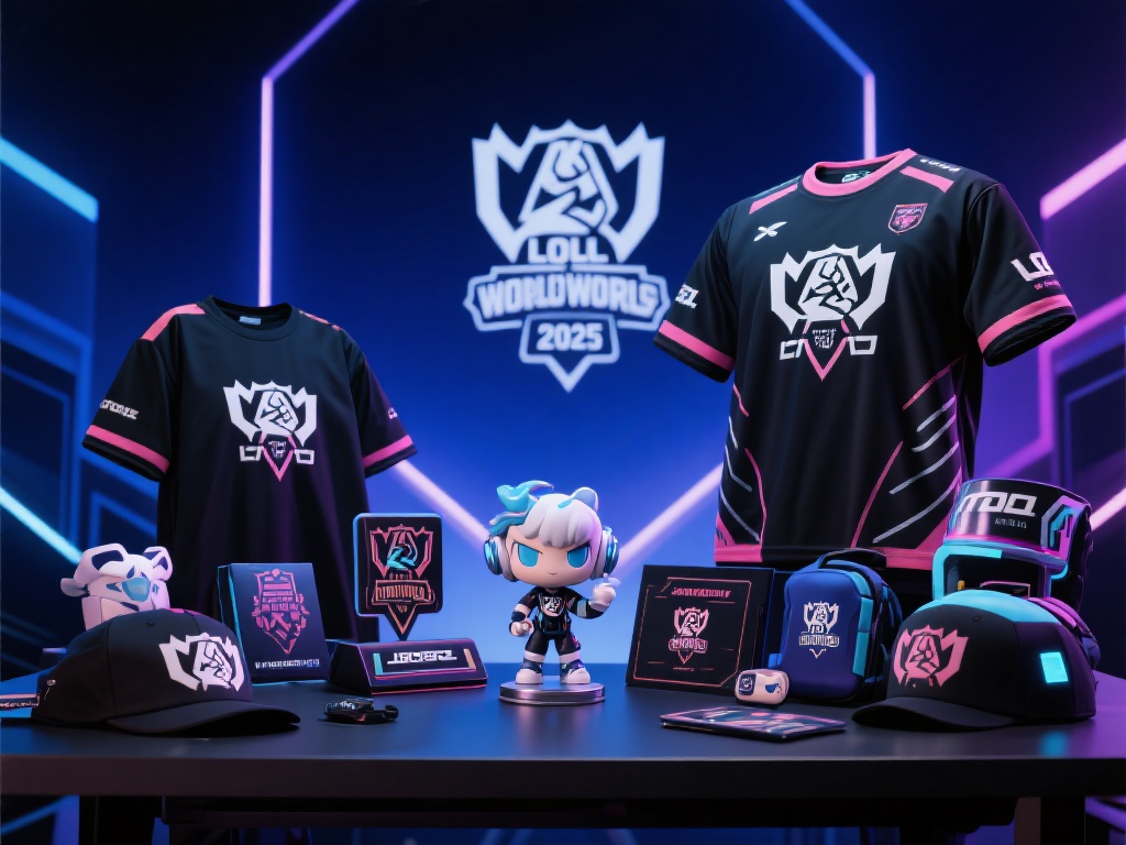 2025 LOL世界总决赛周边商品火爆开售，粉丝不容错过！